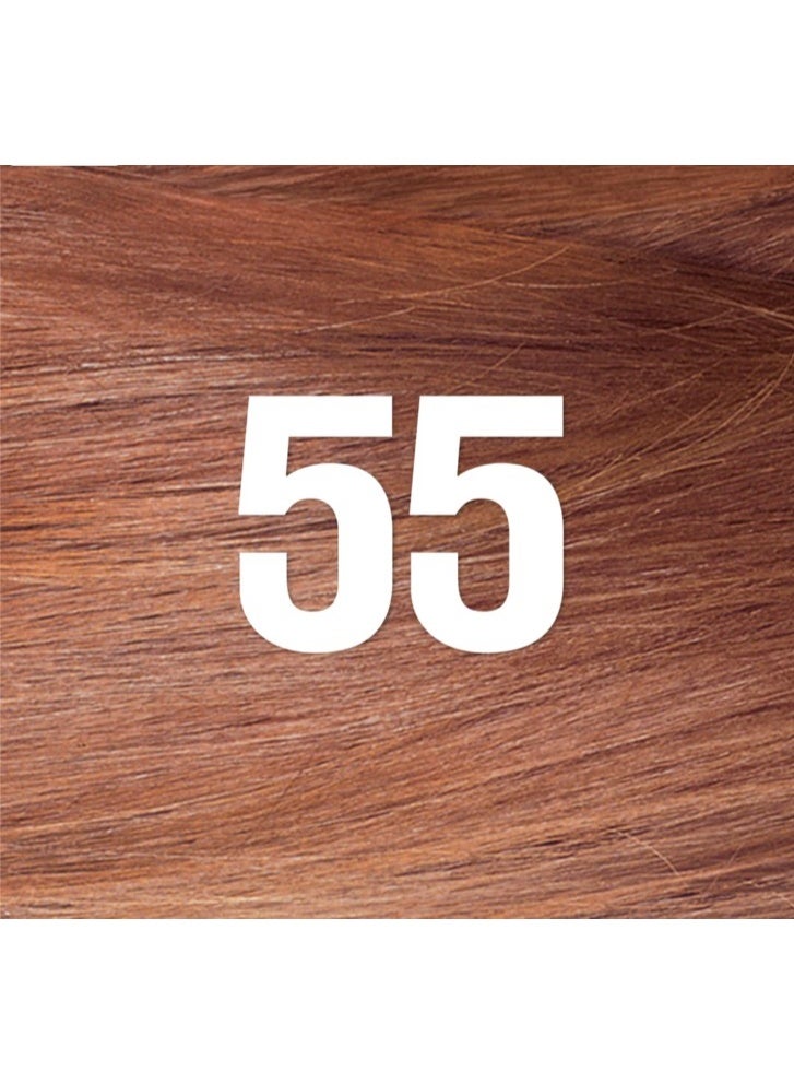 Revlon ColorSilk Permanent Hair Color – Shade #55 Light Reddish Brown - Image 2